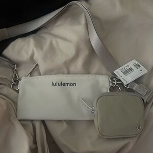 lululemon athletica Cream Crossbody Bag Set